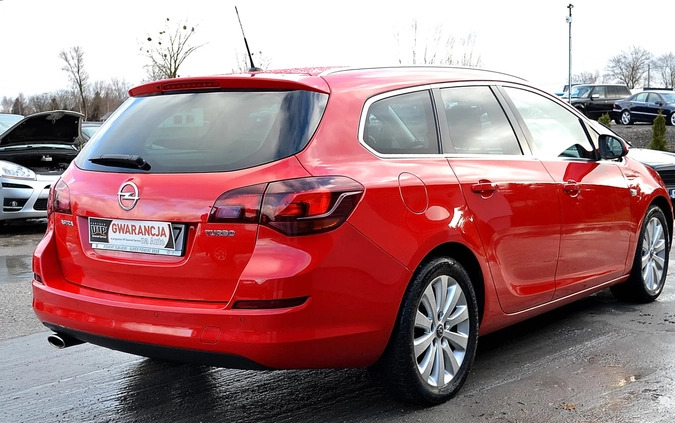 Opel Astra cena 26800 przebieg: 178241, rok produkcji 2011 z Dąbrowa Górnicza małe 254